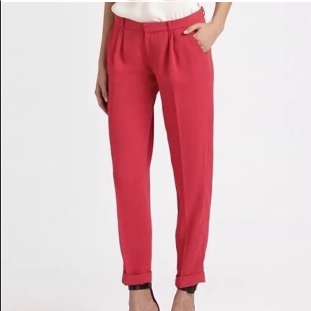 Joie pink ankle pants. Lightweight, NWT size 6